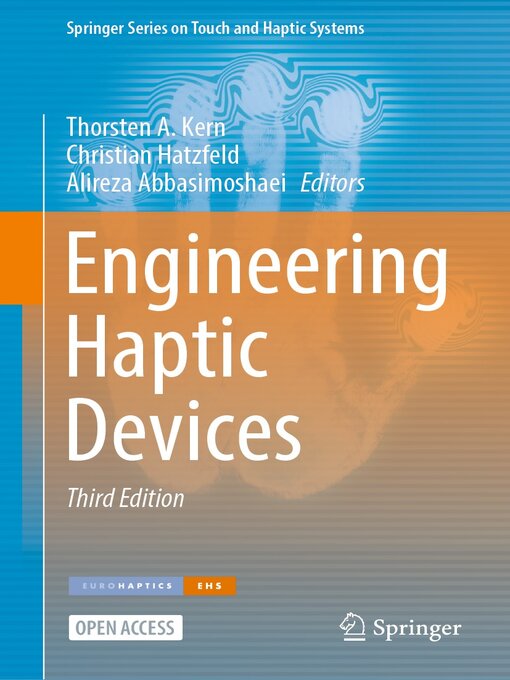 Title details for Engineering Haptic Devices by Thorsten A. Kern - Wait list